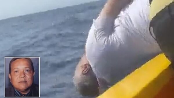 Venezuelan drug trafficker thrown into the ocean alive