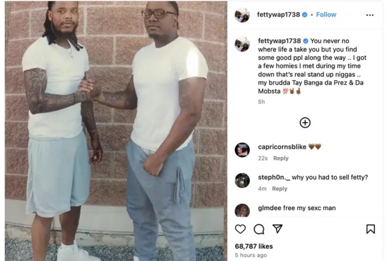 Fetty Wap Shares New Photo From Prison