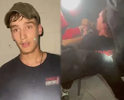 Teens Get Confronted By Car Owner After They Got Caught Stripping His Car… Get Their Switches Took & Gets Violated!