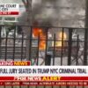 Man sets himself on fire outside Trump’s NYC trial