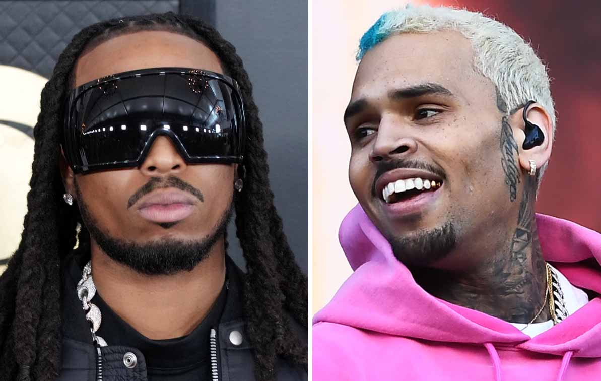 Chris Brown ends Quavo’s career with ‘Weakest Link’ diss?