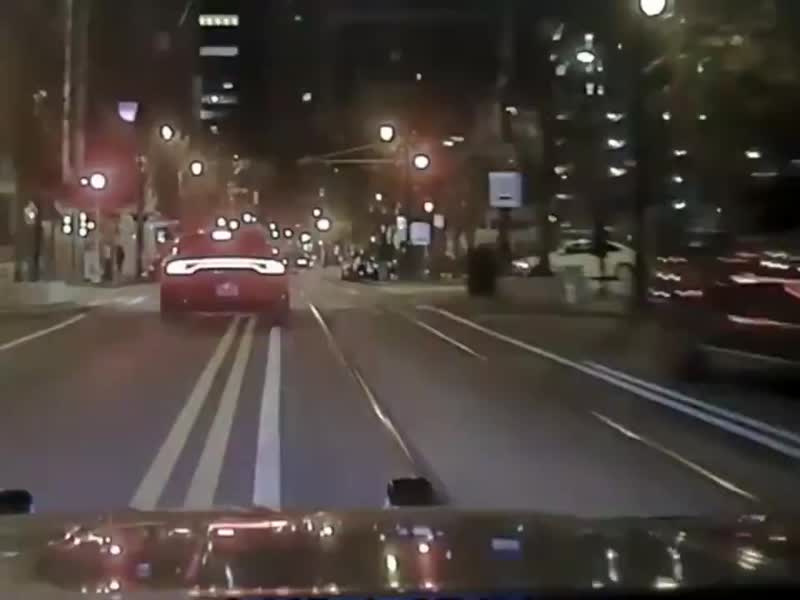 Dodge Charger goes on a high-speed chase with Police in Atlanta