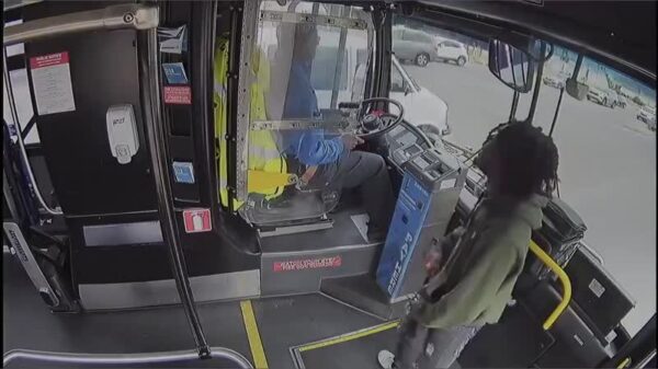 Passenger attacks Bus driver and crashes after bus driver refused to stop