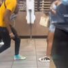 Woman freaks out after her man proposed to her at a McDonald’s😳