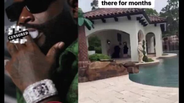 Rick Ross visits one of his mansions