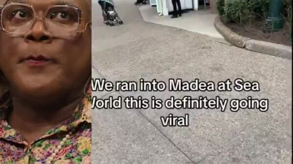 Man is Going Viral being on Point, for His Madea Impression At Sea World