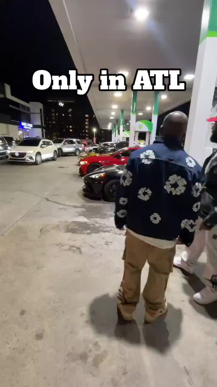 Atlanta opened a club at a gas station