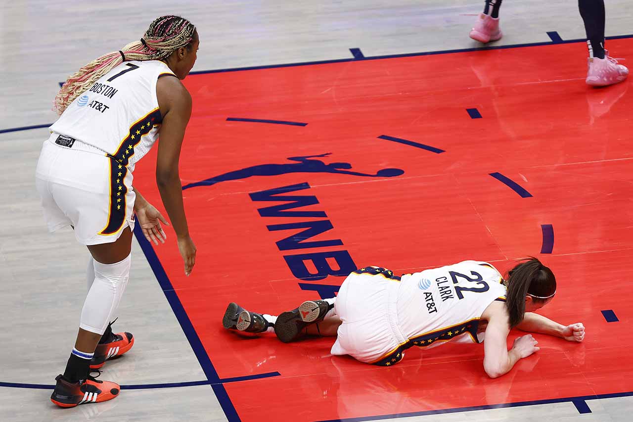 Caitlin Clark Injures Ankle in Her 3rd WNBA Game