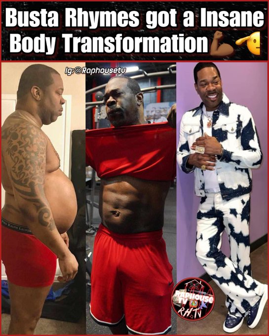 Busta Rhymes got a Insane Body Transformation