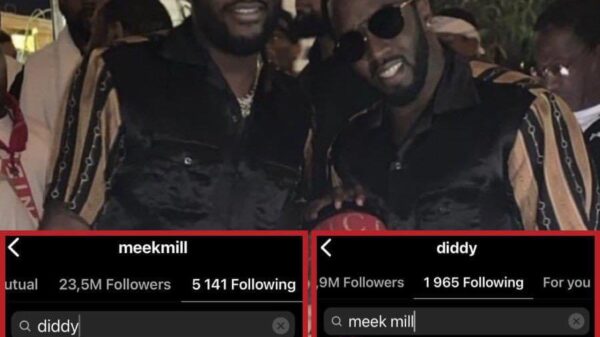 #MeekMill has unfollowed #Diddy on Instagram