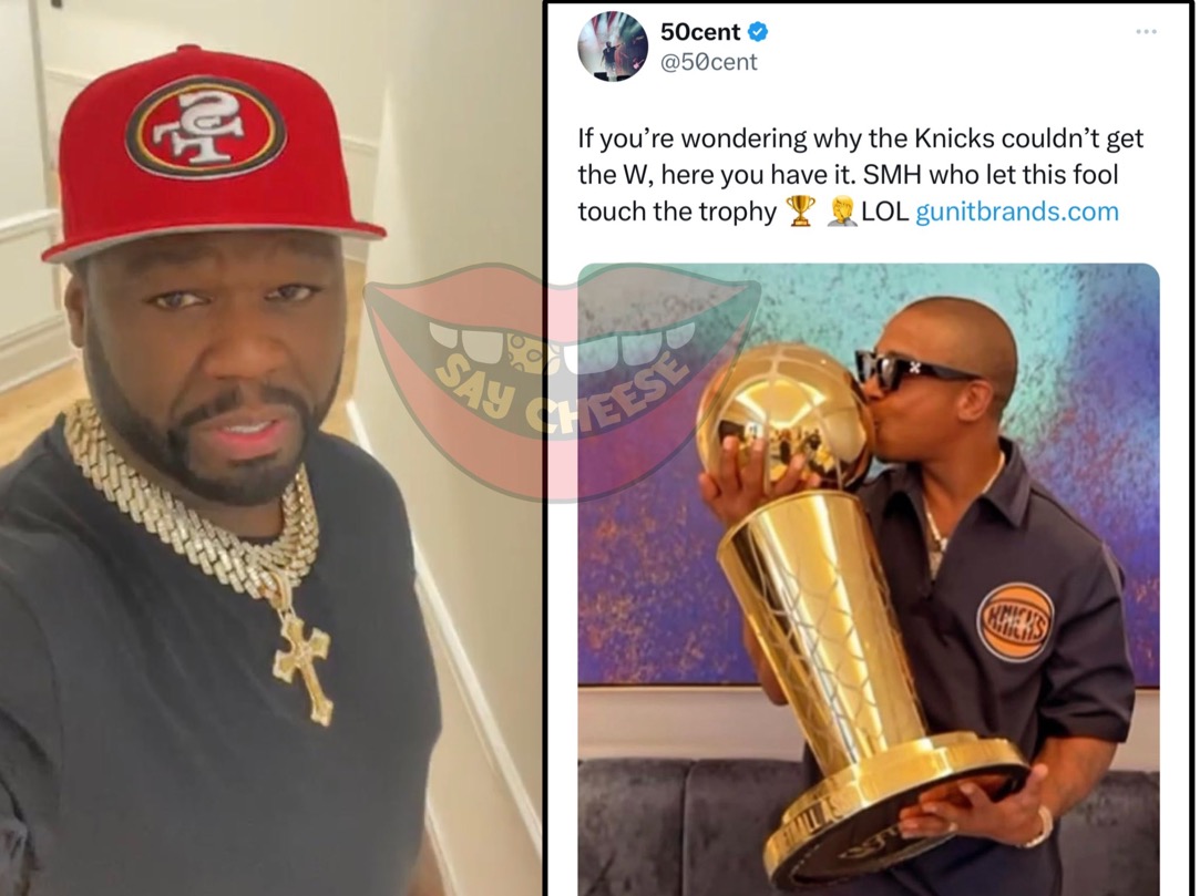 50 Cent blames Ja Rule for the New York Knicks getting knocked out of the NBA Playoffs