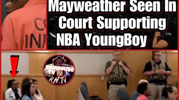 Yaya Mayweather Seen In Court Supporting NBA YoungBoy