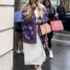 Serena Williams visits Gucci Store with her daughter in Paris