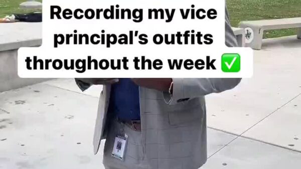 This Vice Principal is going crazy on the internet for his outfits at school