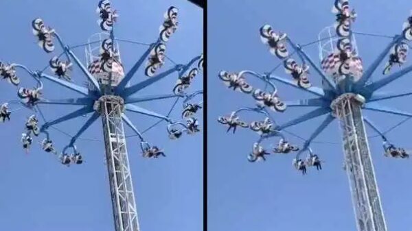 Theme Park Ride Malfunctions Leaving Passenger Spinning