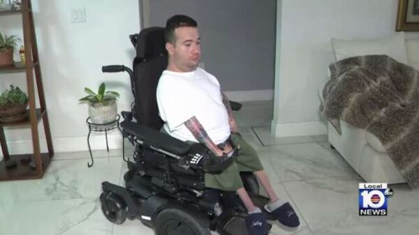 Quadriplegic Charged With Battery After Striking Cop With Wheelchair