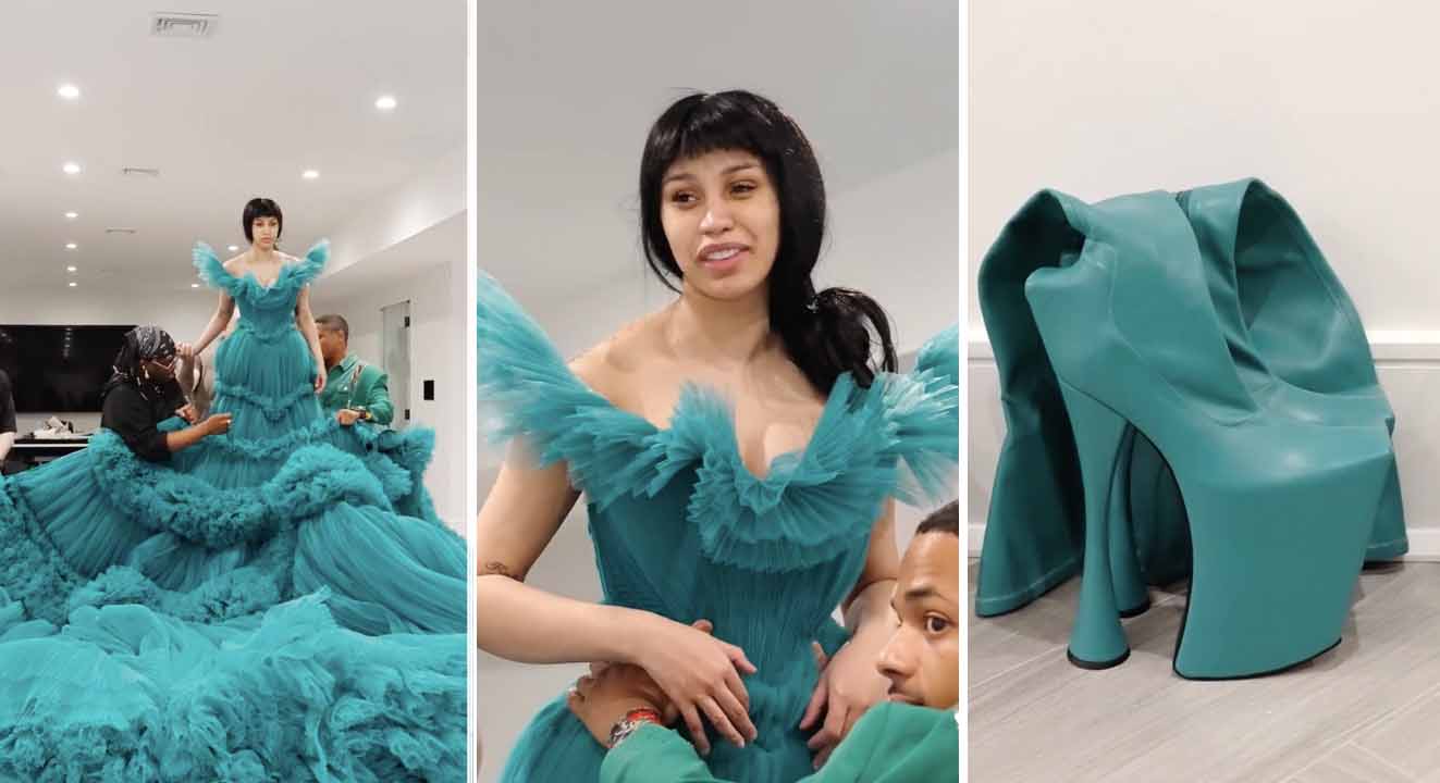 Cardi B shows alternate gown she didn’t wear to Met Gala