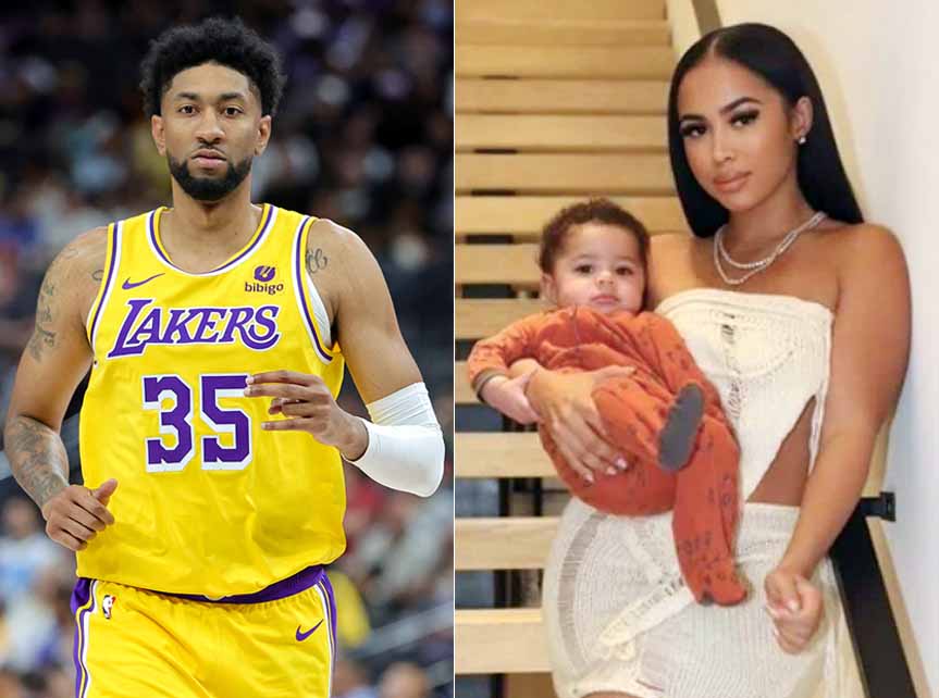 Lakers star Christian Wood granted custody of son, restraining order against ex Yasmine