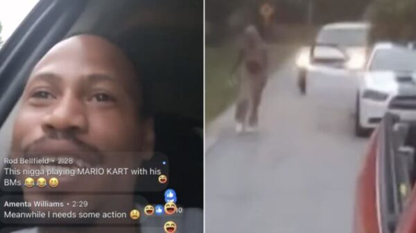 Man Films Himself Getting Chased By 2 Of His Baby Mamas While In The Car With Another Baby Mama