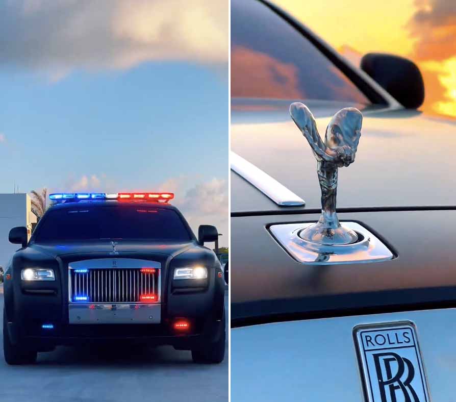 Miami Beach Police Unveils Rolls-Royce Patrol Car