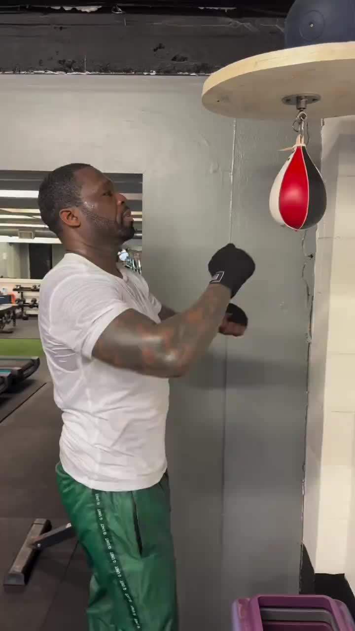 50 Cent’s First Day back Training