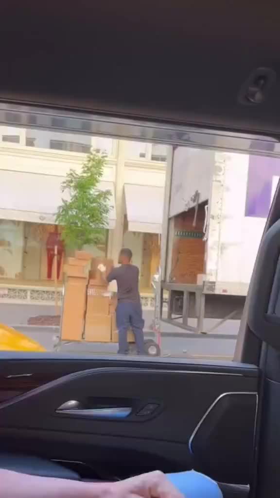 FedEx driver fired after UFC president Dana White films him chucking packages into a truck.