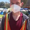 white pro-Palestine domestic terrorists harassing a black student and his daughter at UCLA encampment.