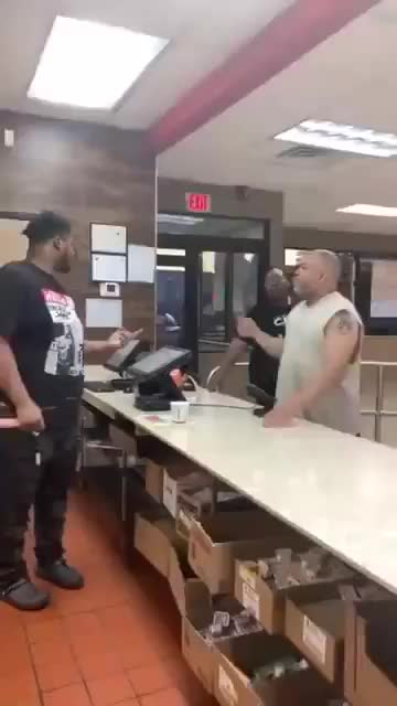 Former Burger King Employee Knocks out a Customer for Talking Sh*t!