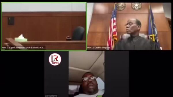 A man with a suspended license joined his court Zoom call while driving, shocking the judge and his legal team