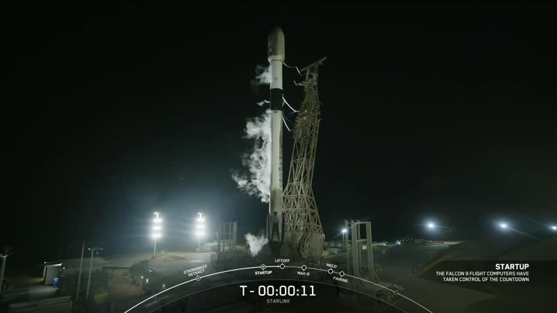 Falcon 9 lifts off for the 75th time from pad 4E in California