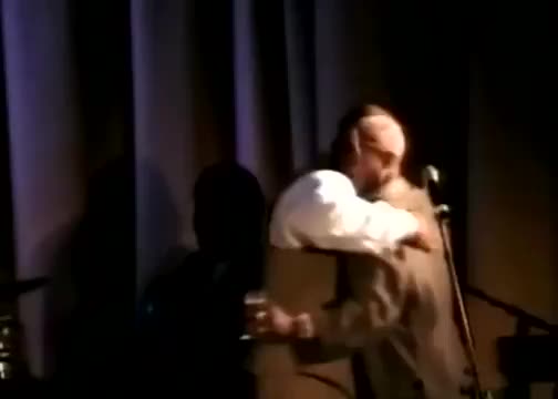 Tupac performing “Dear Mama” in 1996