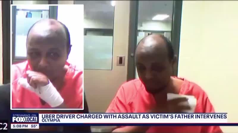 Father absolutely obliterates Uber driver after allegedly finding him r*ping his daughter in the backseat of the driver’s car