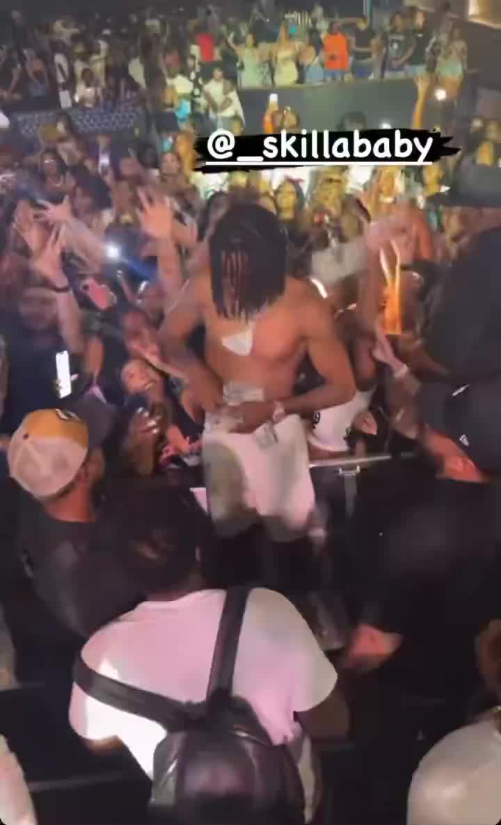 Skilla Baby made it rain at his show in Connecticut