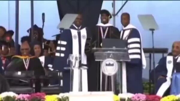 Flashback to ten years ago—the day Diddy received his degree