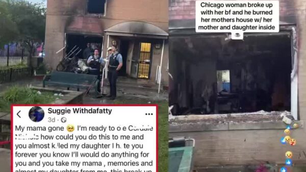 Chicago man allegedly set fire to his ex-girlfriend’s house after she broke up with him, with her daughter and mother inside