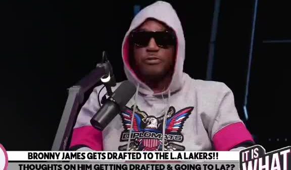 Cam’ron Take On Bronny Being Drafted To The Lakers