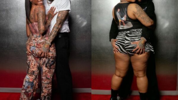 Photos of Chris Brown with his fans at the meet & greet are going viral.