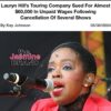 Singer/songwriter #LaurynHill’s touring company is being accused of not paying an alleged debt.