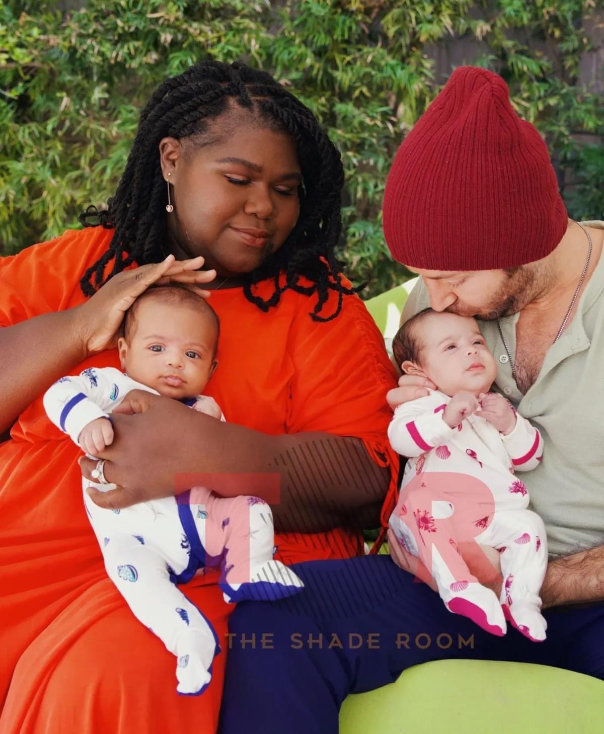 Actress Gabourey “Gabby” Sidibe Shows Off Her Newborn Twins With Husband Brandon Frankel ♥️