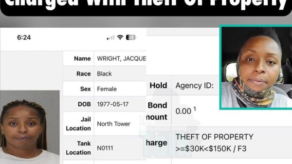 Jaguar Wright Arrested and Charge with Theft of Property