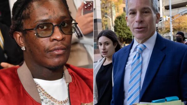 BREAKING: Young Thug’s lawyer has been sentenced to 10 weekends in jail (20 days).