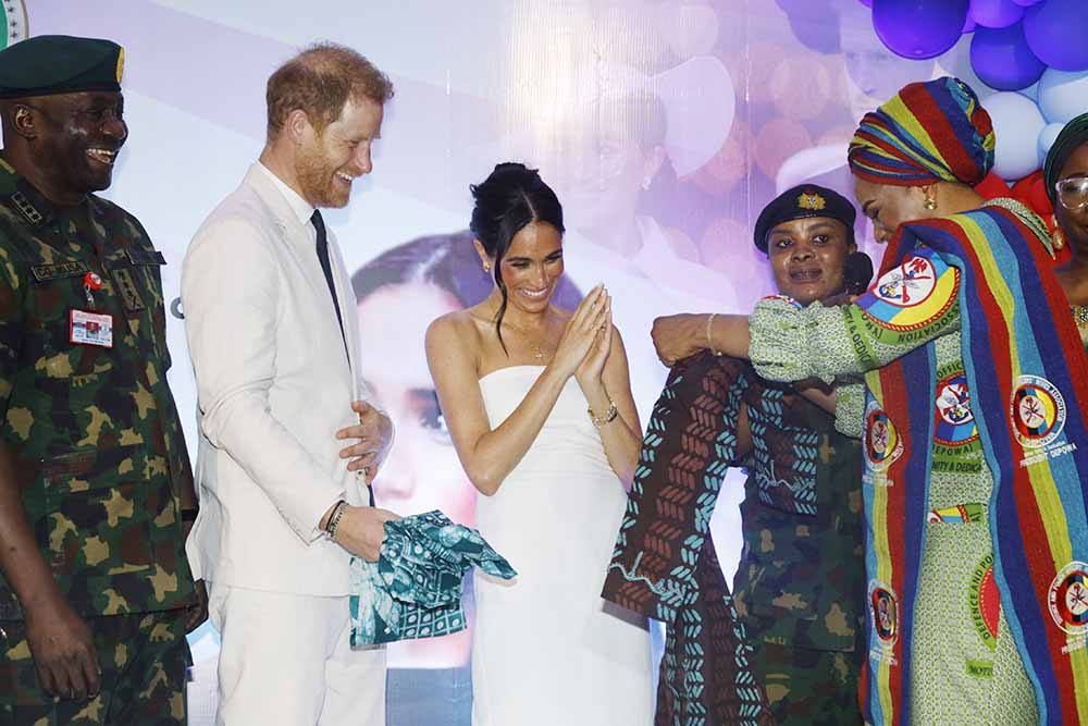 First Lady of Nigeria Clarifies Comments About Meghan Markle