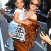 Rihanna shows off her natural hair while out & about in NYC