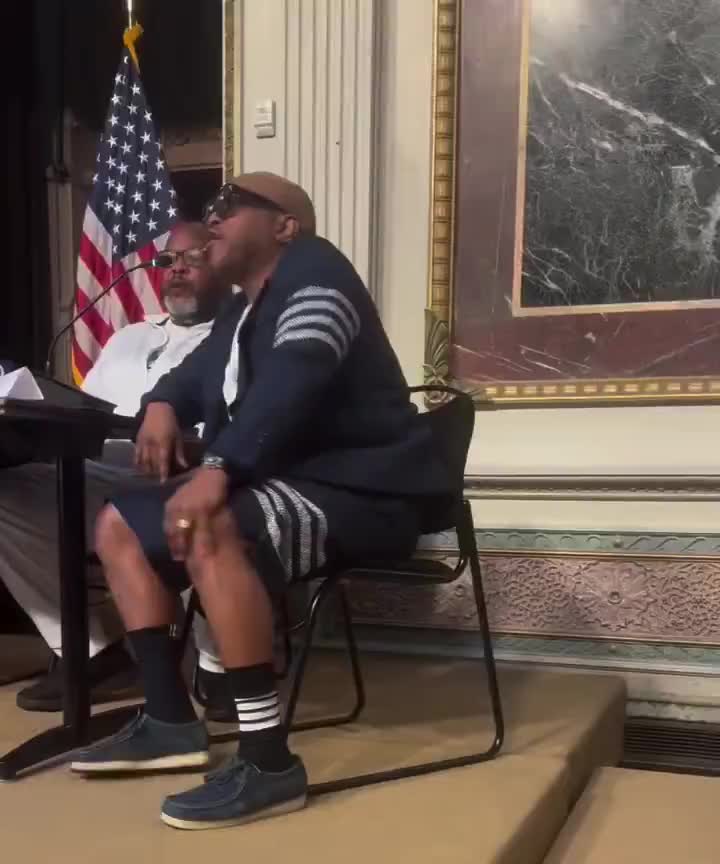 Styles P speaks on gun violence at The White House