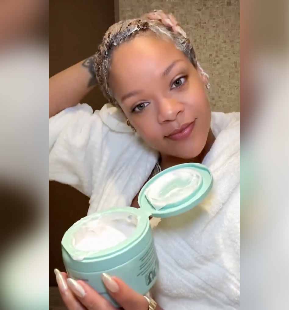 Rihanna Shares Her Fenty Hair Care Wash Day Routine