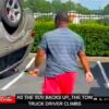 Georgia Man Flips SUV Over to Avoid Repossession