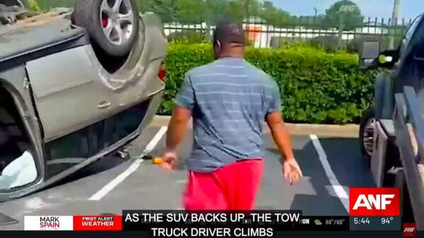 Georgia Man Flips SUV Over to Avoid Repossession