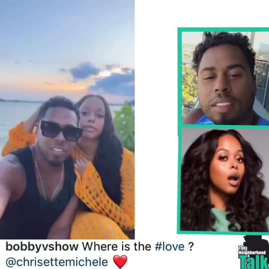 Bobby Valentino and Chrisette Michele giving vocala and maybe a couple?