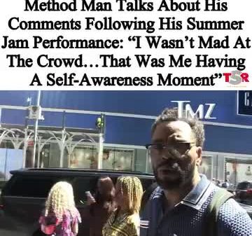 TMZ caught up with Method Man and asked him about the generation gap comment