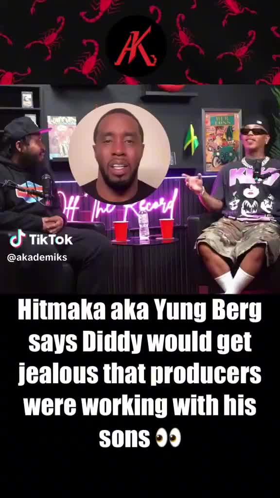 Hitmaka (aka Yung Berg) said Diddy would get jealous that other producers were working with his sons